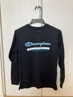 Champion バスケットボール長袖シャツ 150 ブラック