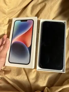 明日20時まで大幅値下げ！iPhone 14Plus 128GB ブルー 箱付き