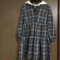 H&M チェック柄 ワンピース