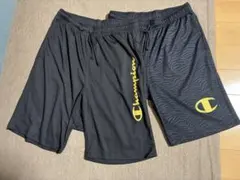 チャンピオン　メンズ　ハーフパンツ2枚セット