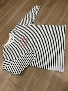 SHIPS any シップス　ストライプ柄 長袖Tシャツ フリーサイズ　美品
