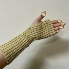 アームウォーマー ベージュ アームカバー