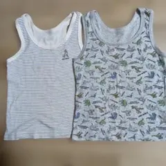 男の子用タンクトップ 120cm 2枚セット