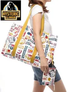 【希少品】【入手困難】ヒステリックグラマー　LABORATORY総柄トートバッグ