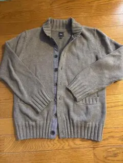 GAP グレー ニット カーディガン