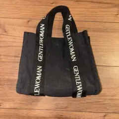 GENTLEWOMAN ミニトートバッグ ブラック