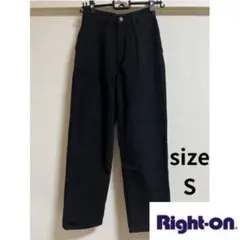 Right-on HoneysuckleRose ストレートデニム ブラック Sのサムネイル