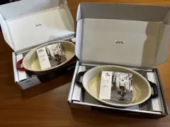 Staub セラミック オーバルディッシュ 2個セットのサムネイル