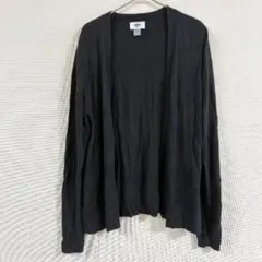 OLD NAVY オールドネイビー 【M】カーディガン 長袖 無地 ブラック