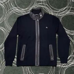 美品　希少　バーバリー　BLUELABEL　スタジャン　スウェット 希少 BURBERRY BLUE LABEL メンズライン スウェットスタジャン