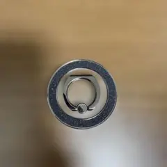 スマホリング ブラック グリッター