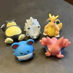 ポケモン 初期 ポケモンキッズ 指人形 ソフビ 4個セット レトロ - メルカリ