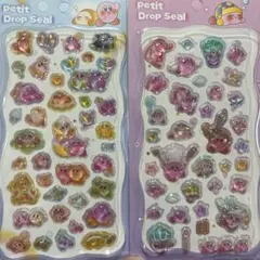 カービィ 立体シール 2シートセット