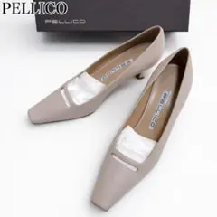 【新品未使用】ペリーコ アネッリ パンプス ベージュ ヒール ポインテッドトゥ