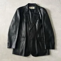 BALMAIN レザーテーラードジャケット