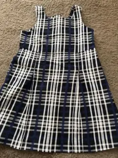 美品110 BeBe べべ　ワンピース　ジャンバースカート