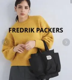 ＜FREDRIK PACKERS＞ユーティリティ 2WAYバッグ　ブラック