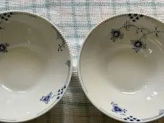 美品○Royal Copenhagen ブルーフルーテッド プレイン 深皿 2枚 - メルカリ