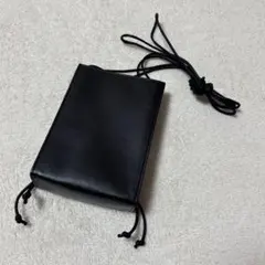 新品・未使用 atheA スウェードベルトミニウォレット BLACK - メルカリ