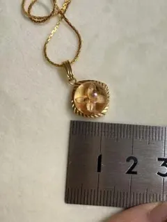 18金 K18 ゴールド ネックレスチャーム 刻印 K18 ゴールド