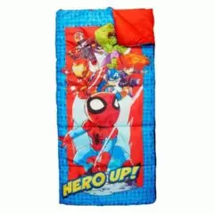 スーパーヒーロー スパイダーマン 子供用 寝袋 スリーピングバッグ USA購入 激レア・2点セット】スターウォーズ × セルクバッグ 歩ける寝袋 キッズ