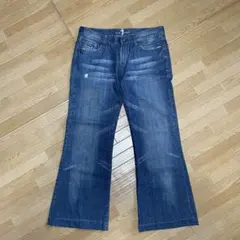 セブンフォーオールマンカインド　ヴィンテージデニムパンツ　フレア　USA製のサムネイル