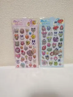 たまごっち　２点セット　シール　ボンボンドロップシール風