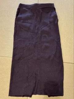 niko and ... ラメダークグレー タイトスカート Lサイズ