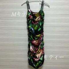 【 DOLCE&GABBANA 】ドルチェ&ガッバーナ★ロゴ・シルクワンピース★のサムネイル