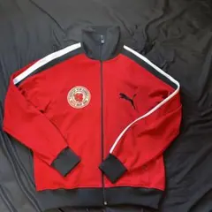 00s Puma トラックジャケット 赤 ストリート Mのサムネイル