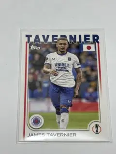 Topps James Tavernier Rangers FC