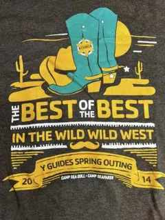 2014 YMCA Y Guides キャンプTシャツ XL