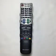 テレビリモコン　SHARP AQUOS GA826WJSA【1611】のサムネイル