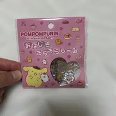ポムポムプリン　おはじききらきらシール