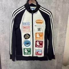 【希少】アディダスエンブレム ワッペン ロゴ トラックジャケット ジャージ M