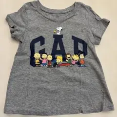 Baby GAP スヌーピー Tシャツ グレー 105cmのサムネイル