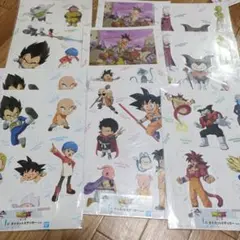 1番くじ　ドラゴンボールダイマ第２弾 Ｉ賞ダイカットステッカー７種９枚セット