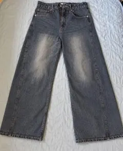 WYM CURVED FLARE BAGGY DENIMのサムネイル