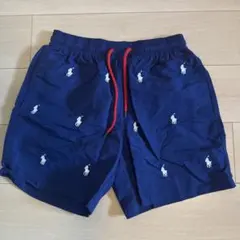 POLO Ralph Lauren ネイビーショートパンツ S 総柄