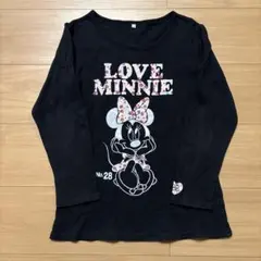 ミニーマウス 長袖カットソー 140