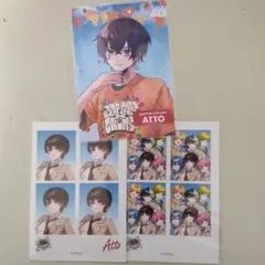 AMPTAK×COLORS あっと ブロマイド 3枚セット