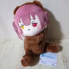 最安値！ホロライブプロダクション　BIGペアぬいぐるみ　宝鐘クマリン　タグ付きのサムネイル