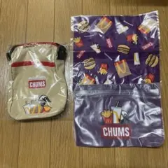 新品未開封マクドナルド2023年福袋 CHUMSポーチセット