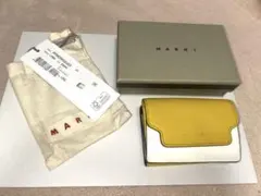 maruni三つ折り財布イエロー バイカラー コインケースのサムネイル