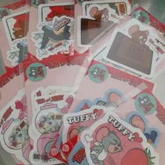 トムとジェリーオリジナルステッカー8枚