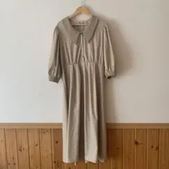 エムズエキサイト ワンピース チェック柄