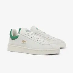 【新品】LACOSTE スニーカー ホワイト グリーンのサムネイル