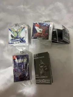 3点セット ポケモン パッケージ＆カートリッジ キーホルダー ZA X Y