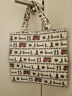 Harrods トートバッグ ロンドンデザイン