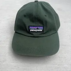 patagonia グリーン　キャップのサムネイル